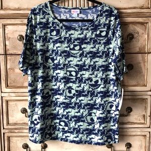 ♦️2/$30 Disney Villains Jack Gigi LuLaRoe Top